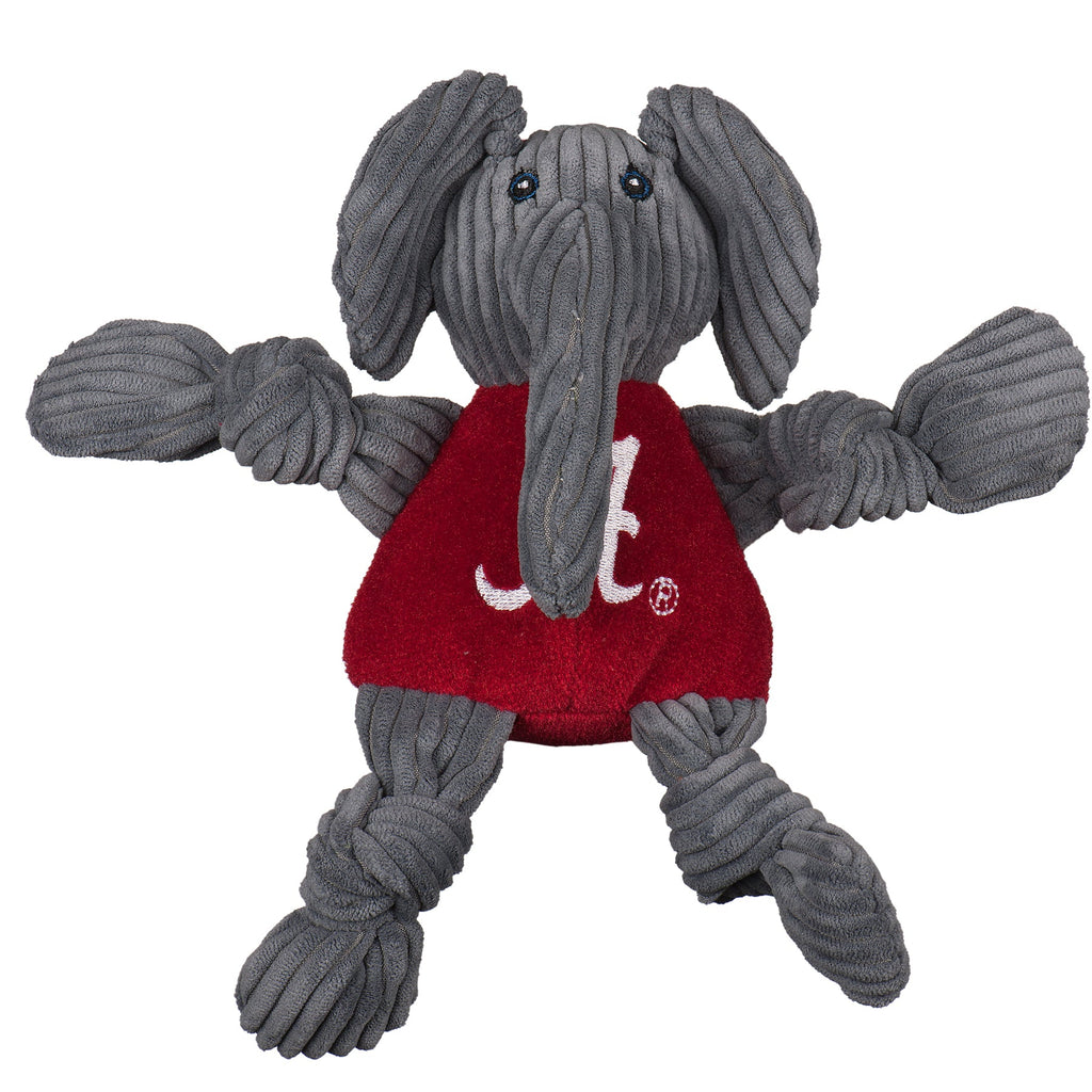NCAA University of Alabama, Big Al Mascot Knottie® Plush Dog Toy