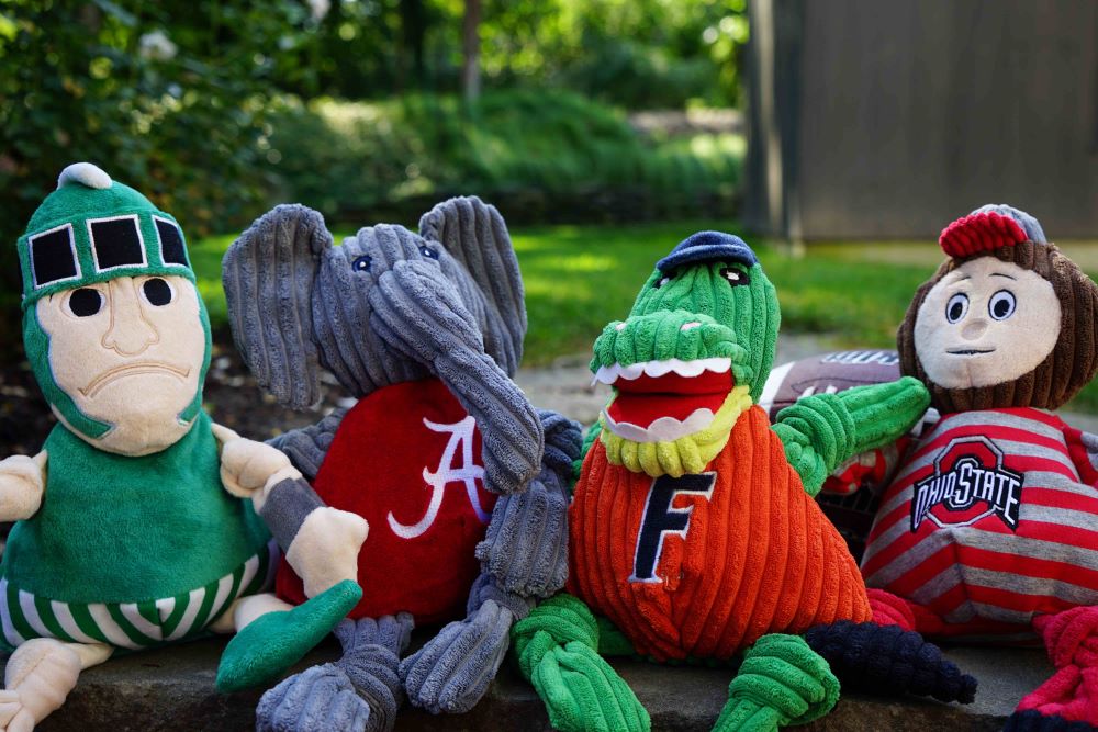 NCAA University of Alabama, Big Al Mascot Knottie® Plush Dog Toy