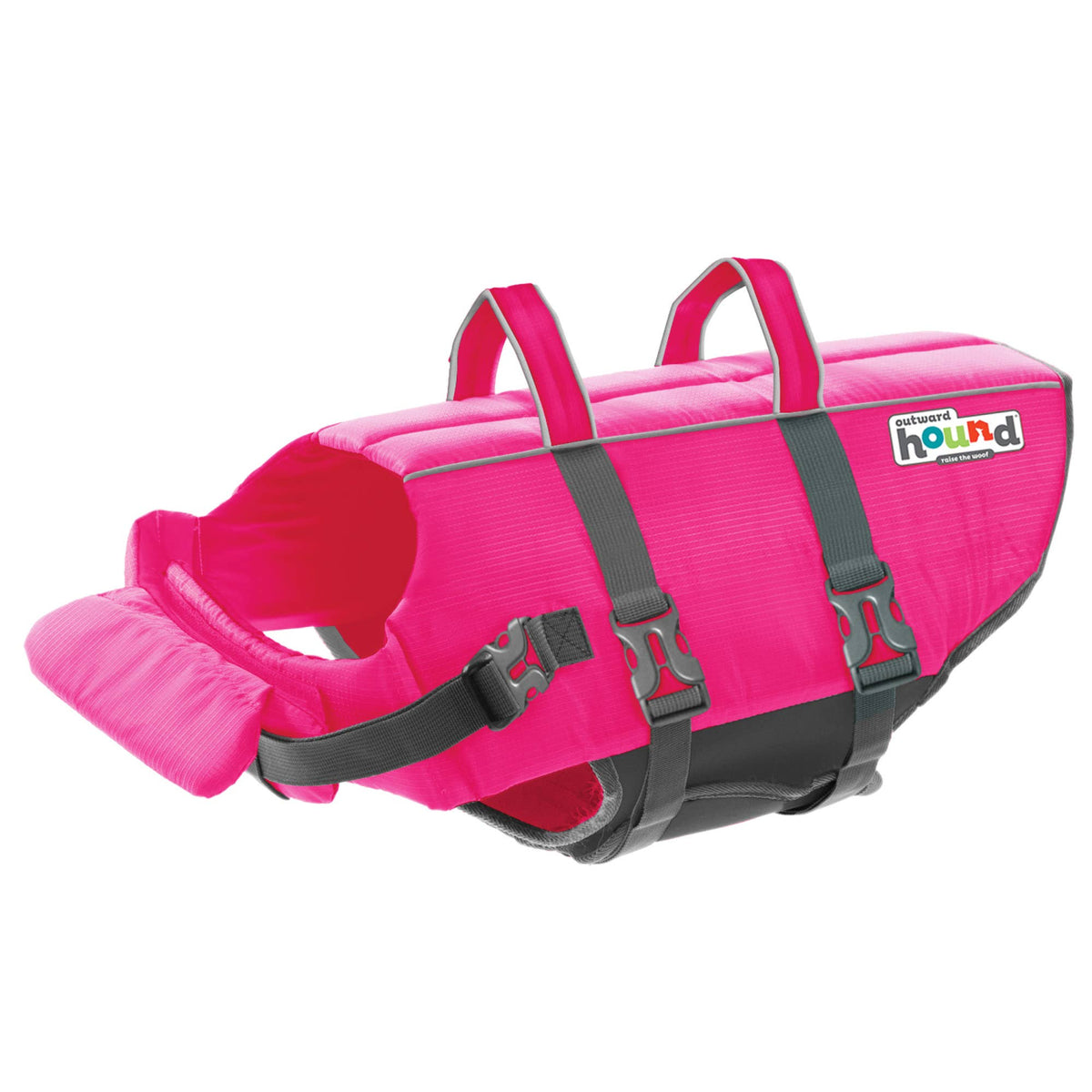 Outward Hound Granby Splash Life Jacket Pink Large