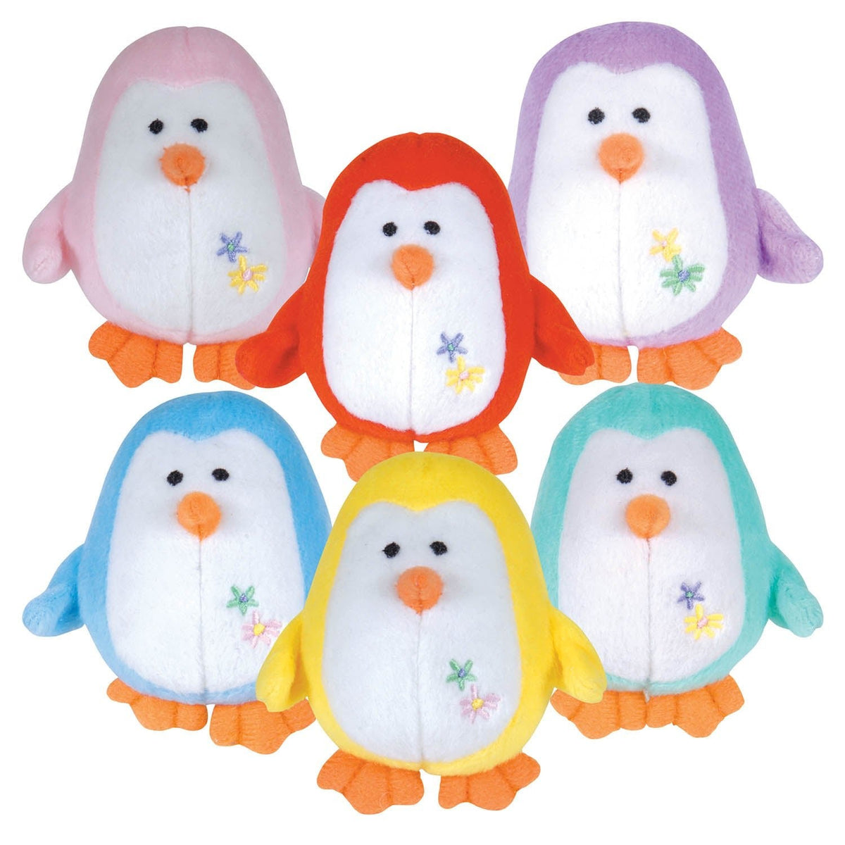 Jeffers Plush Penguin Squeaker Toy for Puppies & Small Dogs